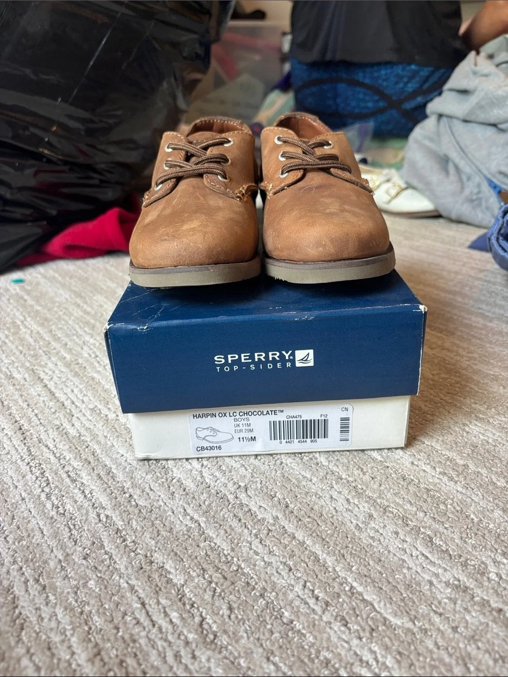Sperry Brown Leather Chukka Boots
